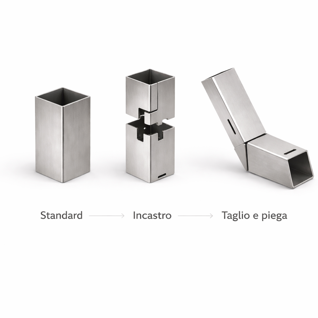 Taglio laser tubi